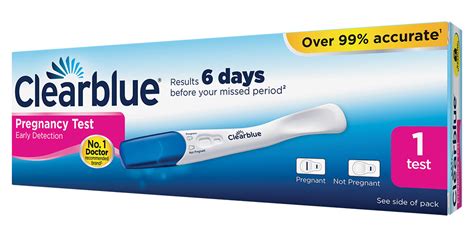 Or, if you prefer, dip into a urine sample collected in a clean, dry container for 5 or 20. CLEARBLUE PREGNANCY EARLY DETECTION VISUAL 1`S - Pharmacy ...