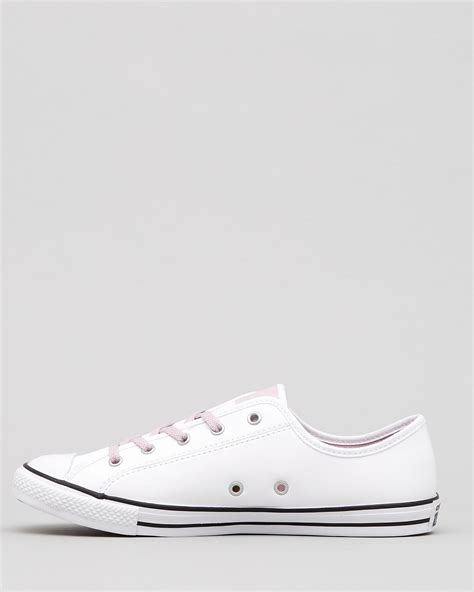 Converse Womens Chuck Taylor All Star Dainty Shoes In Whitehimalayan