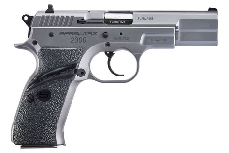 Sarsilmaz Model 2000 9mm Stainless Dasa Pistol Sportsmans Outdoor