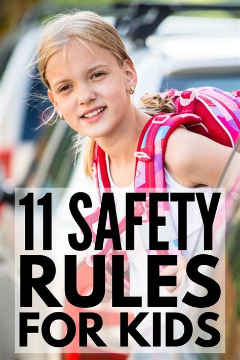 11 Safety Rules For Kids You Need To Teach Your Child