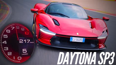 Ferrari Daytona Sp3 Puts The 828 Horsepower V12 To Work In Acceleration