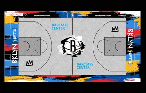 Designed by the brooklyn nets' creative team and produced at connor sports flooring hit the jump for more photos of the brand new court at barclays center. Nets news: See Brooklyn's special 2020-21 City Edition court design