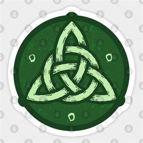 Triquetra Celtic Trinity Knot Triquetra Sticker Teepublic