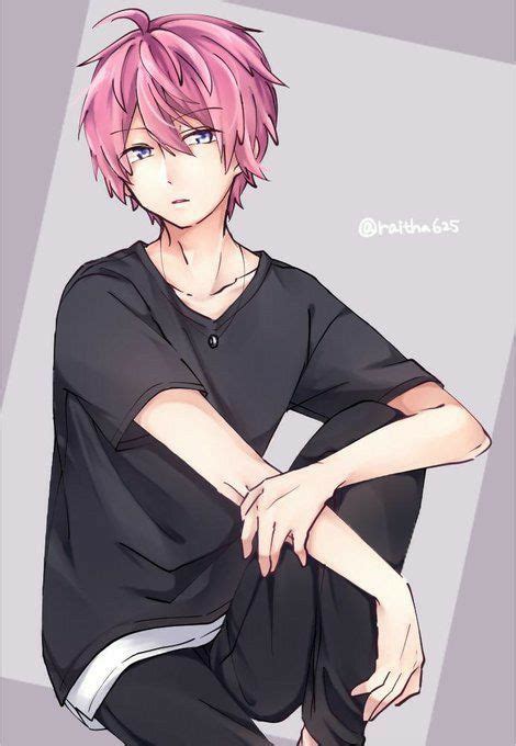 Pin By Мейри Феер On Anime Boys In 2020 Pink Hair Anime Cute Anime
