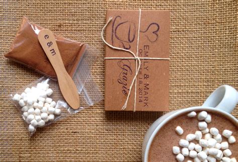 Hot Chocolate Wedding Favors Unique Wedding Favors Set Of 20 Etsy