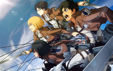 Abandon all fear and experience the attack on titan world for yourself in a brand new titanic action game! Attack On Titan Wallpapers Backgrounds