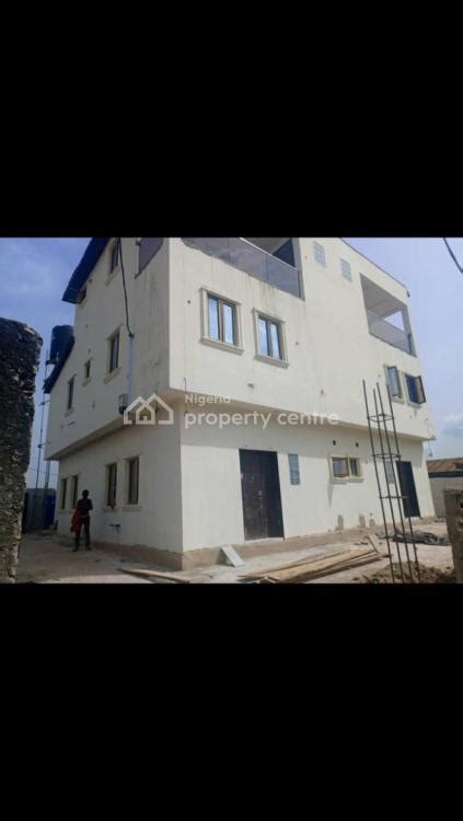 For Rent Newly Built 3 Bedrooms Terraced Duplex With Bq Ifako Gbagada Lagos 3 Beds Ref