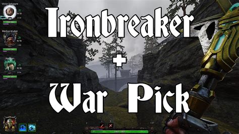 Ironbreaker War Pick Vermintide 2 Solo Legend Run With Bots Youtube