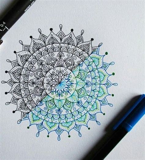 Pencil Drawing Mandala Bestpencildrawing