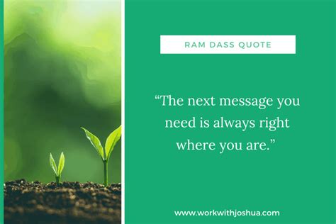 77 Inspiring Ram Dass Quotes To Be Here Now Work With Joshua