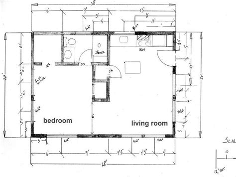 Small House Simple Floor Plan With Dimensions Bmp Virtual