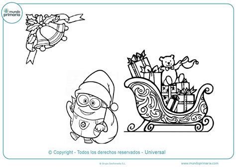 Colorear Dibujo De Minion En Navidad Colorear Dibujos Kulturaupice