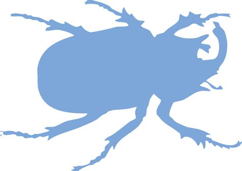 Download Beetle Bug Silhouette Royalty Free Vector Graphic Pixabay
