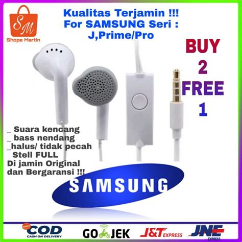 Jual Headset Samsung Original Headset Samsung J 1ace J2 J3 J5 J7