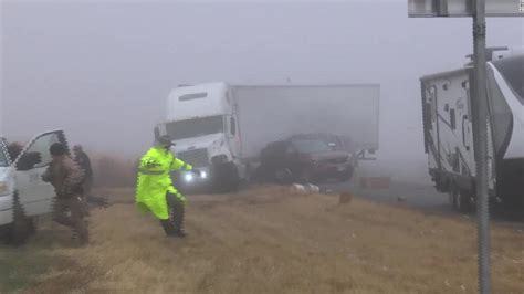 Video Captures Truck Losing Control At Texas Accident Scene Leaving 2