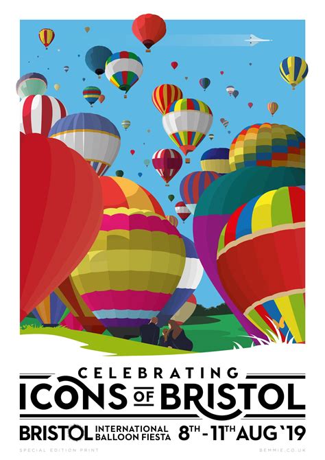 Bristol Balloon Fiesta Print 2019 | Bristol balloons, Bristol balloon ...