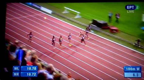 Maybe you would like to learn more about one of these? Elaine Thompson 10.72 MR wins the Women's 100m running in Diamond League Brussels 2016 - YouTube