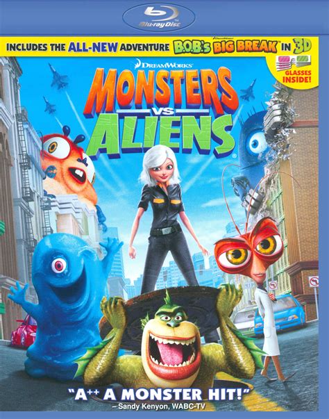 Best Buy Monsters Vs Aliens Blu Ray 2009