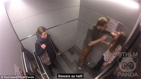 Social Experiment In Lift Shows Just 2 Would Speak Up