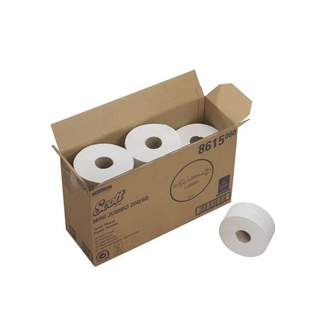 Scott Essential 2ply Jumbo Roll Toilet Tissue White Jumbo Toilet