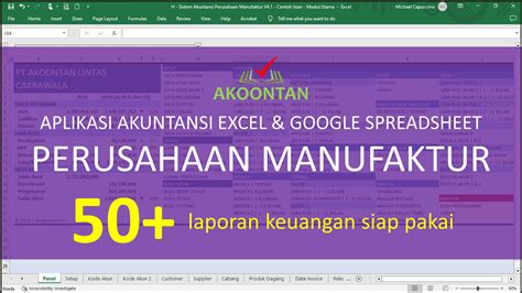 Aplikasi Akuntansi Untuk Perusahaan Manufaktur Akuntan Muslim