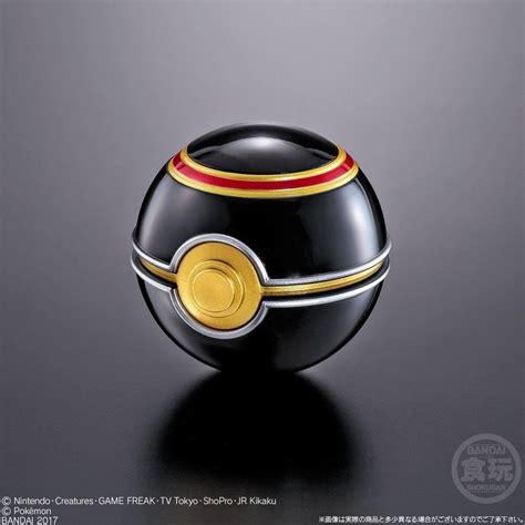 Bandai Shokugan Pokemon Poke Ball Collection Luxury Ball Pokeball