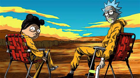 Rick And Morty As Breaking Bad Wallpaper 4k Ultra Hd Id5441