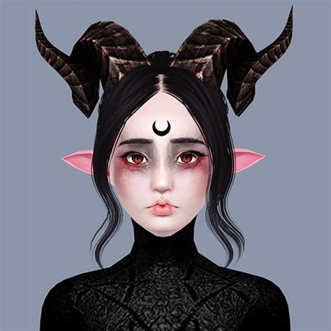 Sims 4 Demon Sims 4 Fantasy Sims 4 Horns Images And Photos Finder