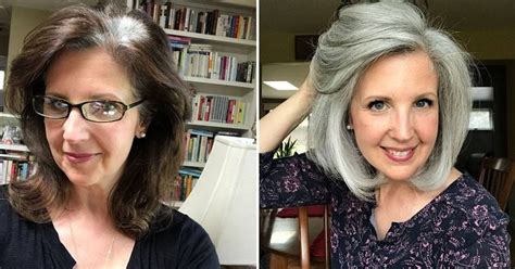 30 Gray Hair Before And After Pix That Will Blow Your Mind In 2020