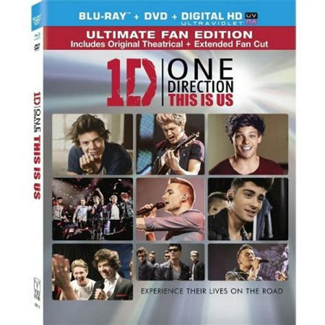 One Direction This Is Us Blu Ray Dvd