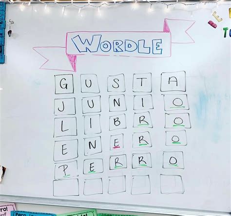 Wordle For Spanish Class Word Puzzle Fun For Any Level The Engaged