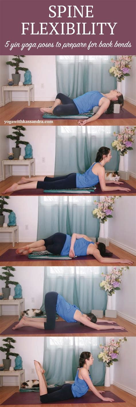 Here are a few that hall considers pretty. 5 Yin Yoga Poses for Spine Flexibility - Yoga with Kassandra