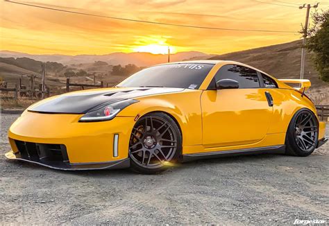 Inventory prices for the 2009 350z range from $8,733 to $14,353. Yellow Nissan 350Z Nismo - Forgestar F14 Wheels in Gunmetal