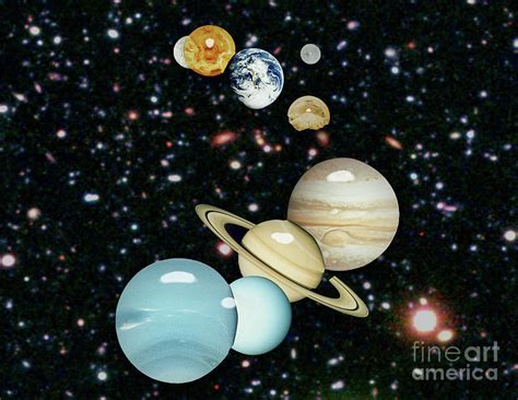 Our Solar System Digital Art By Terry Weaver Fine Art America