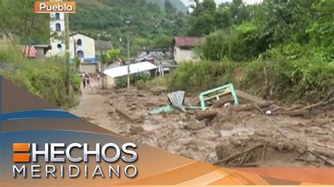 Declaran emergencia en Puebla tras paso del huracán Earl YouTube