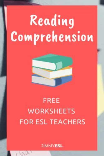 Free Esl Reading Comprehension Worksheets For Your Lessons Jimmyesl