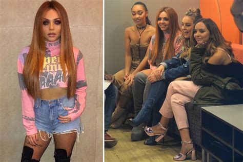 Little Mix’s Jesy Nelson Wows Fans As She Flashes Her Abs In Tiny Pair Of Denim Shorts And Thigh