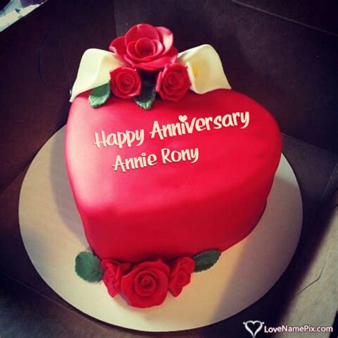 Order from large collection of birthday cake options delivered to australia and these international locations. Pin on Romantic Anniversary Cake With Name