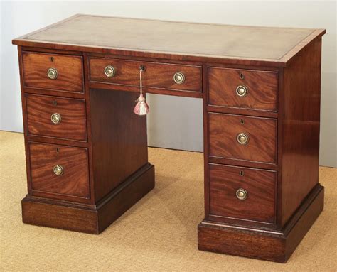 Identifying furniture used for writing and storage. Antique mahogany pedestal desk, antique pedestal desk ...