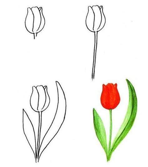 Arbeiten sie mit einem zeichnungskünstler und verwenden sie lieber ein skizzenbuch oder fotos, um details zu erhalten, wenn sie sie benötigen. Blumen malen lernen - Tutorial (mit Bildern) | Blumen ...