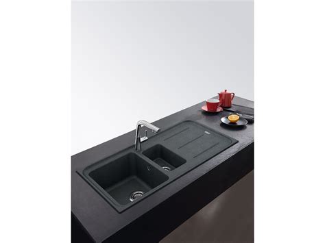 Franke orca single bowl kitchen sink. Franke Impact Granite 1.25 Bowl Sink Only with Drainer ...