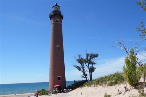 Little Sable Point Lighthouse Michigan State By State Travel