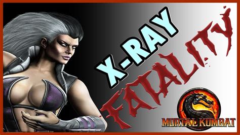 Mortal Kombat Komplete Edition Ps Sindel Fatalities X Ray Youtube