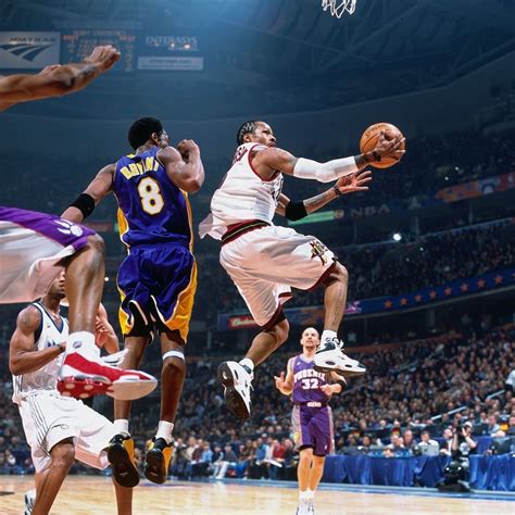 Iconic Basketball Moments On Instagram Allen Iversons Reverse