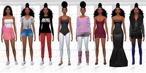 Your sims will love this iconic style! Sims 4: HBCU Student Lookbook + CC Links | Black Simmer ...