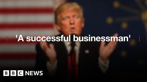 Why They Love Trump Hes A Successful Businessman Bbc News