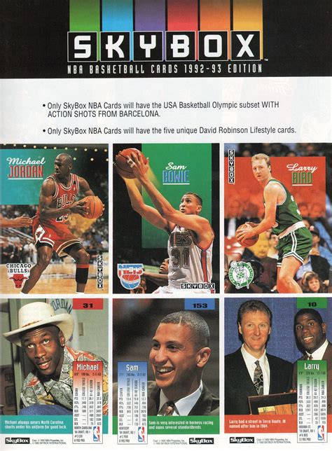 We offer a buying guide for 1990 skybox basketball cards, and we provide 100% genuine and unbiased information. SkyBox Basketball Cards