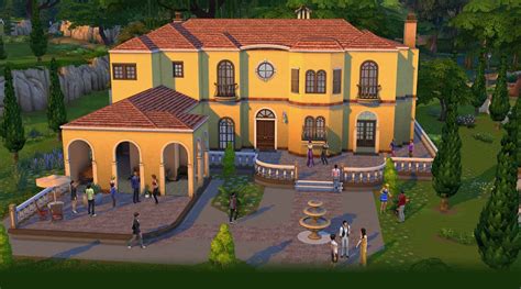 The Sims 4 Updated Mansion Screenshot