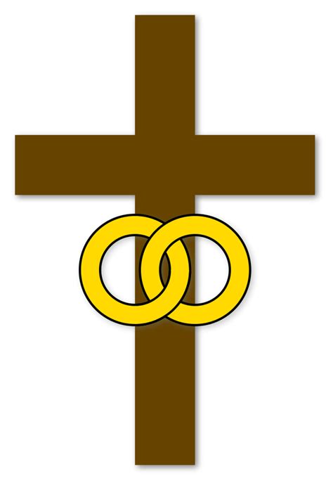 Filemarriage Cross Christian Symbolsvg Wikimedia Commons