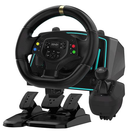 Racing Wheel Doyo Gaming Steering Wheels 1080° Driving Sim Car